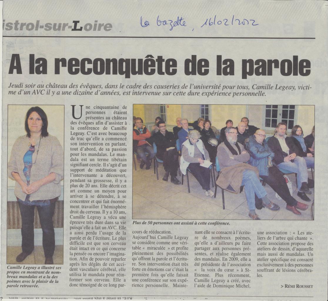 La Gazette 16 02 2012