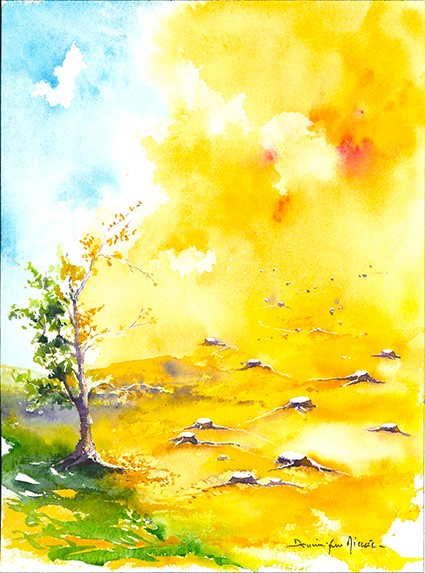 Le desert avance
